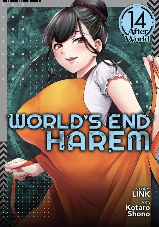 Cover of World's End Harem volume 14, English edition