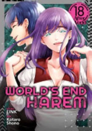 Cover of World's End Harem volume 18, English edition