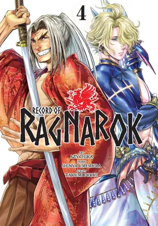 Cover of Record of Ragnarok volume 4, English edition