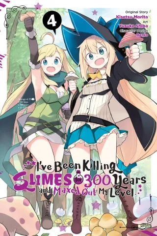 Cover of I’ve Been Killing Slimes for 300 Years and Maxed Out My Level volume 4, English edition