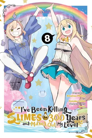 Cover of I’ve Been Killing Slimes for 300 Years and Maxed Out My Level volume 8, English edition