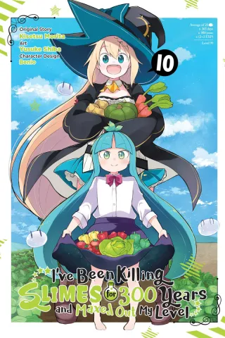 Cover of I’ve Been Killing Slimes for 300 Years and Maxed Out My Level volume 10, English edition