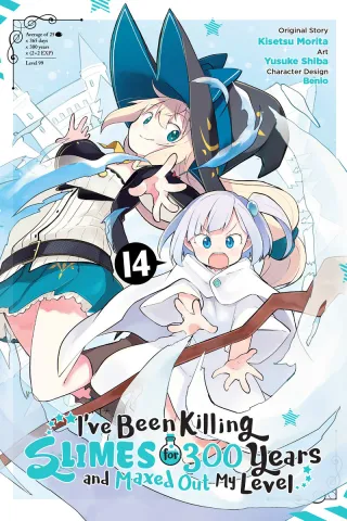 Cover of I’ve Been Killing Slimes for 300 Years and Maxed Out My Level volume 14, English edition