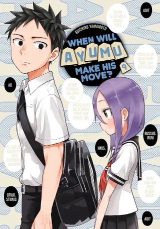 Cover of When Will Ayumu Make His Move? volume 9, English edition