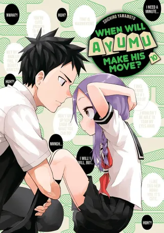 Cover of When Will Ayumu Make His Move? volume 10, English edition