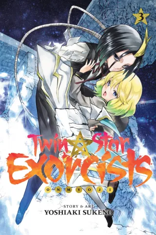 Cover of Twin Star Exorcists volume 3, English edition