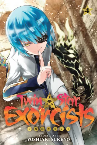 Cover of Twin Star Exorcists volume 4, English edition