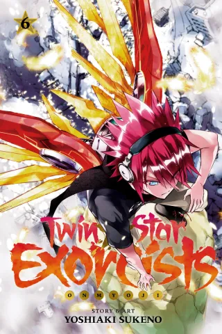 Cover of Twin Star Exorcists volume 6, English edition