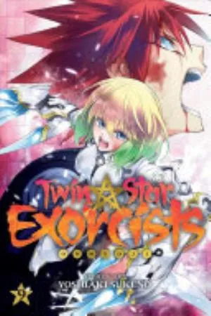 Cover of Twin Star Exorcists volume 9, English edition