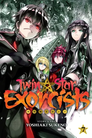 Cover of Twin Star Exorcists volume 7, English edition