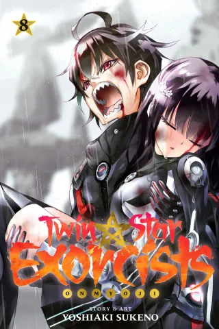 Cover of Twin Star Exorcists volume 8, English edition