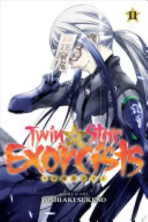 Cover of Twin Star Exorcists volume 11, English edition