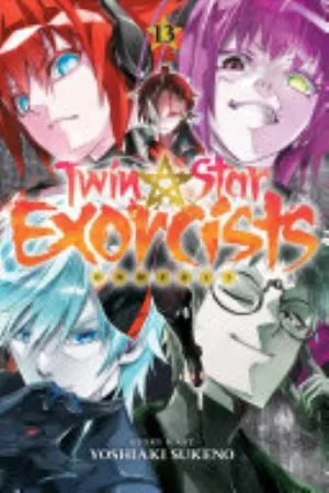 Cover of Twin Star Exorcists volume 13, English edition