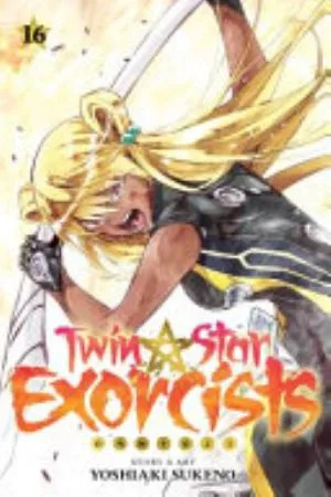 Cover of Twin Star Exorcists volume 16, English edition