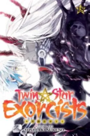 Cover of Twin Star Exorcists volume 18, English edition