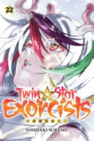 Cover of Twin Star Exorcists volume 22, English edition