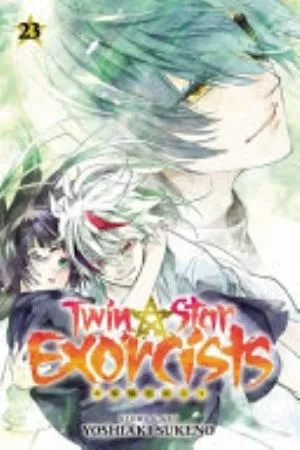 Cover of Twin Star Exorcists volume 23, English edition