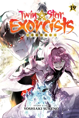 Cover of Twin Star Exorcists volume 19, English edition