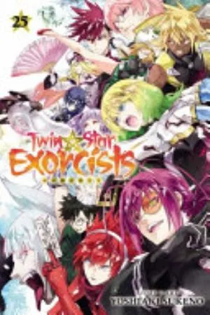 Cover of Twin Star Exorcists volume 25, English edition