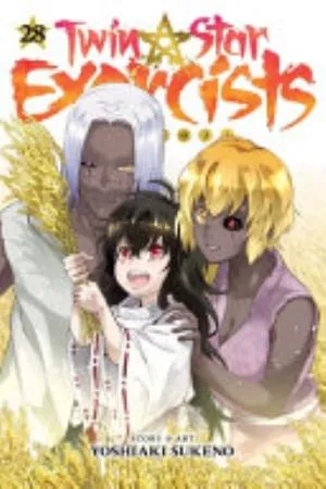 Cover of Twin Star Exorcists volume 28, English edition