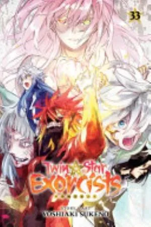 Cover of Twin Star Exorcists volume 33, English edition