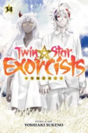 Cover of Twin Star Exorcists volume 34, English edition