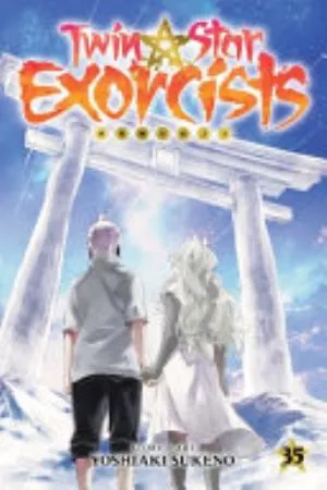 Cover of Twin Star Exorcists volume 35, English edition