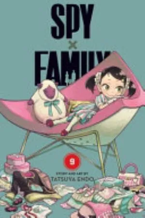Cover of SPY x FAMILY volume 9, English edition
