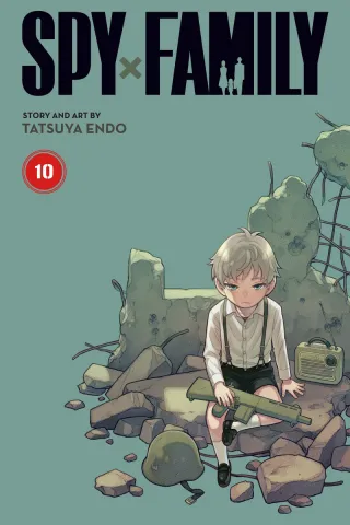 Cover of SPY x FAMILY volume 10, English edition