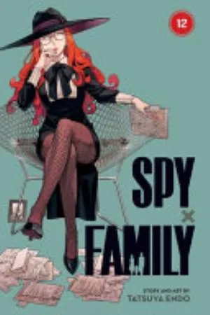 Cover of SPY x FAMILY volume 12, English edition