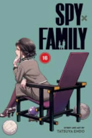 Cover of SPY x FAMILY volume 16, English edition