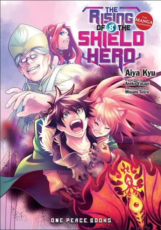 Cover of The Rising of the Shield Hero volume 8, English edition
