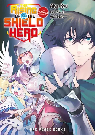 Cover of The Rising of the Shield Hero volume 23, English edition