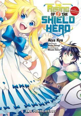Cover of The Rising of the Shield Hero volume 3, English edition