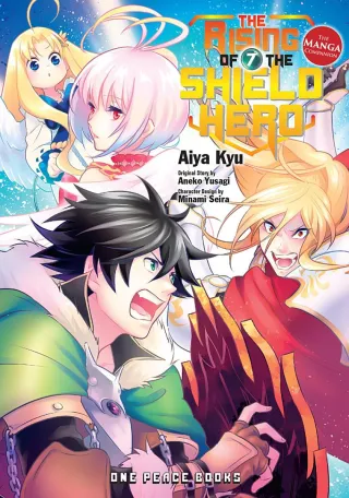 Cover of The Rising of the Shield Hero volume 7, English edition