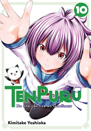Cover of TenPuru -No One Can Live on Loneliness- volume 10, English edition
