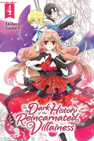 Cover of The Dark History of the Reincarnated Villainess volume 4, English edition
