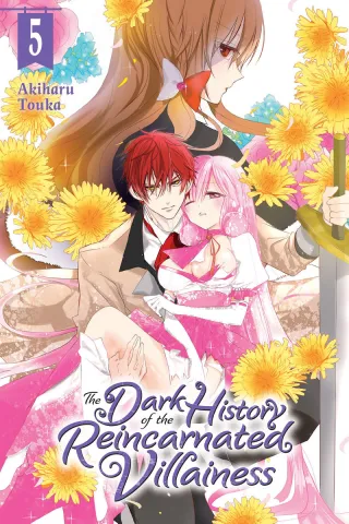 Cover of The Dark History of the Reincarnated Villainess volume 5, English edition