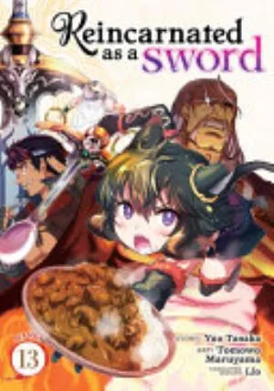 Cover of Reincarnated as a Sword volume 13, English edition