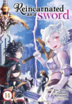Cover of Reincarnated as a Sword volume 14, English edition