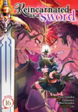 Cover of Reincarnated as a Sword volume 16, English edition