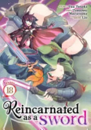 Cover of Reincarnated as a Sword volume 18, English edition