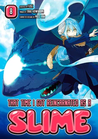 Cover of That Time I Got Reincarnated as a Slime volume 8, English edition