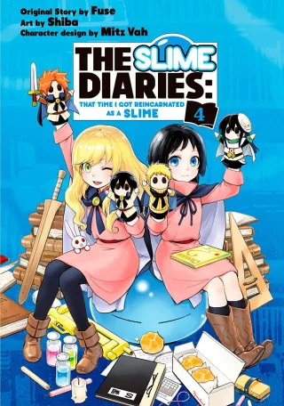 Cover of That Time I Got Reincarnated as a Slime volume 4, English edition