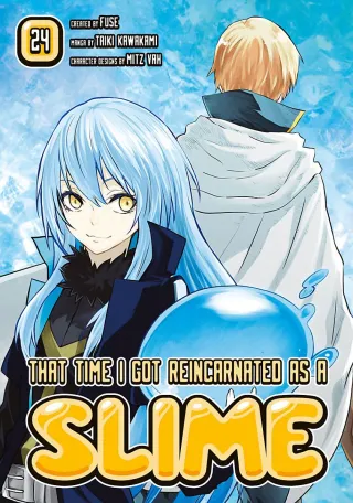 Cover of That Time I Got Reincarnated as a Slime volume 24, English edition