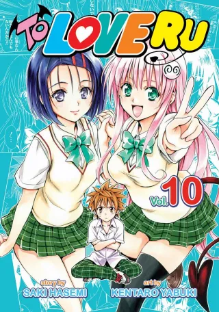 Cover of To Love Ru volume 10, English edition