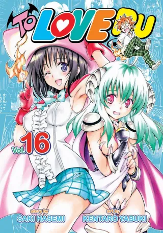 Cover of To Love Ru volume 16, English edition