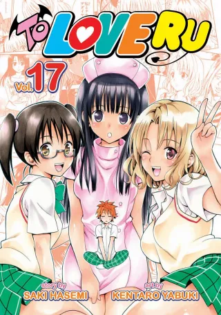 Cover of To Love Ru volume 17, English edition