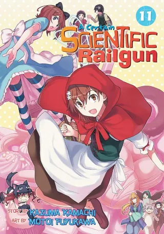 Cover of A Certain Scientific Railgun volume 11, English edition