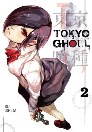 Cover of Tokyo Ghoul volume 2, English edition